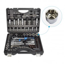 Набор инструментов - 122 предметов 1/4",1/2" F-38901   51380
