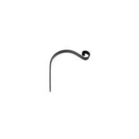 Кронштейн для кашпо черный мод.2 (17см) (14586)