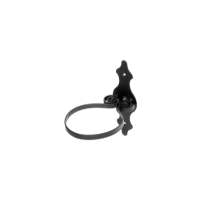 Кронштейн для кашпо черный мод.13 (12см) (14579)