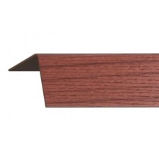 Угол ПВХ 20*20 мм 2,7м 140 с тиснением Rico Moulding текстурный (вишня виньола) ХХХ Угол ПВХ 20*20 мм 2,7м 140 с тиснением Rico Moulding текстурный (вишня виньола) ХХХ