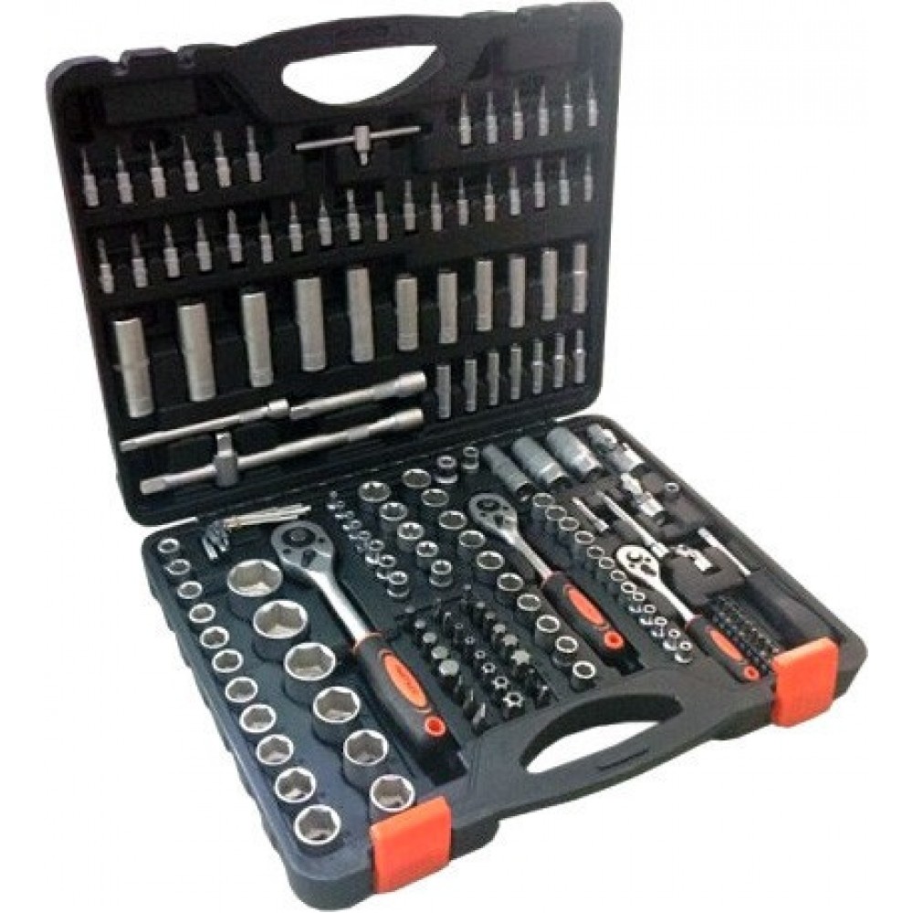 Набор инструментов - 172 предмета 1/4", 3/8",1/2" PA-40172 / 41723/7733