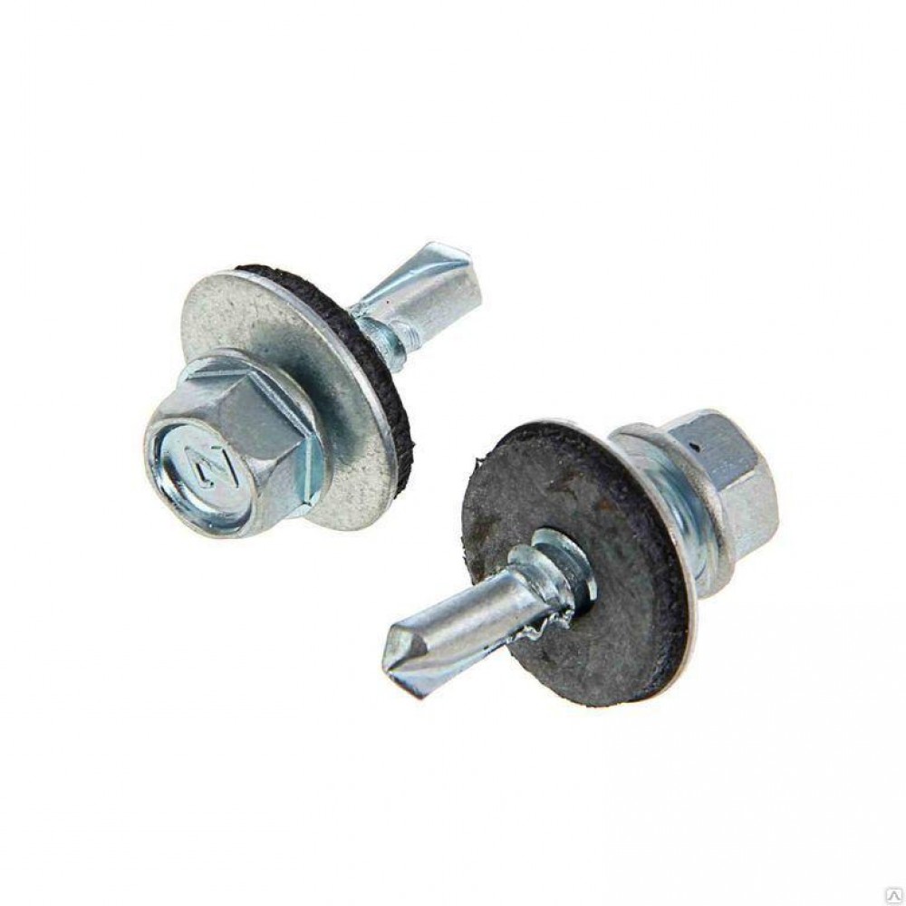 Саморез кровельный 6,3*19 Цинк (уп. 50штук) Саморез кровельный 6,3*19 Цинк (уп. 50штук)