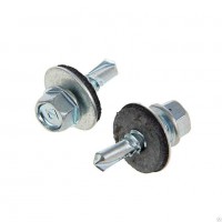 Саморез кровельный 6,3*19 Цинк (уп. 50штук)