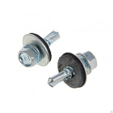 Саморез кровельный 6,3*19 Цинк (уп. 50штук) Саморез кровельный 6,3*19 Цинк (уп. 50штук)