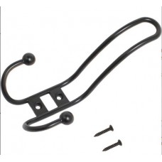 Крючок-вешалка 208 А BL матовый черный (14620)