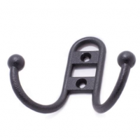 Крючок-вешалка 208 B BL матовый черный (14619)