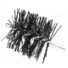 Щетка для очистки дымохода полипропиленовая черная 200мм