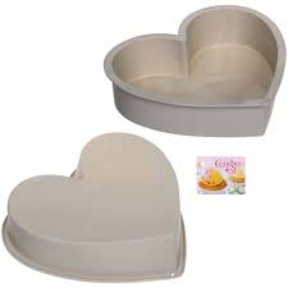 Форма силиконовая Шарлотта Сердце 19х22х5,3см 387-341 Форма силиконовая Шарлотта Сердце 19х22х5,3см 387-341