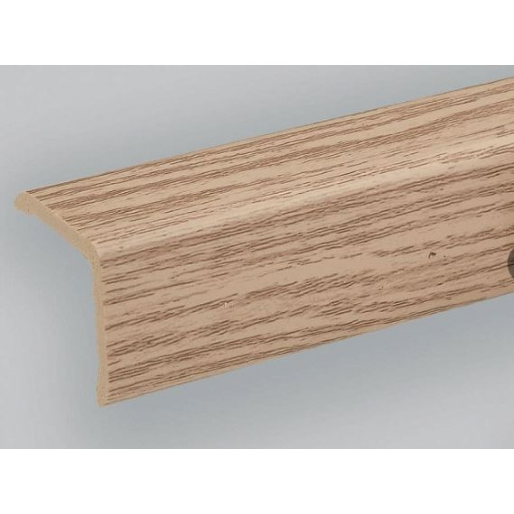 Угол ПВХ 30*30 мм 2,7м наружный Д-01 Дуб беленный 