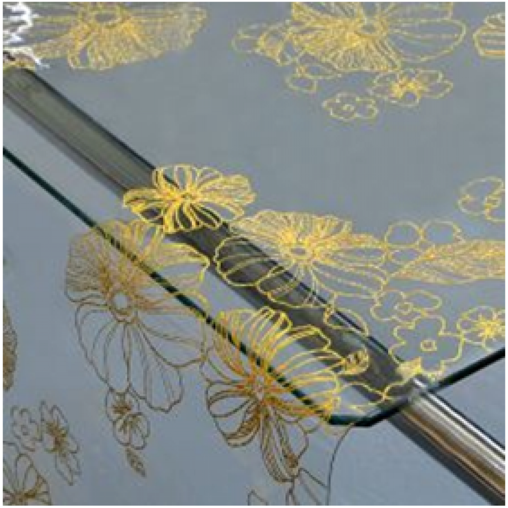 Клеёнка силикон GRACE 0.6x20 0.65мм Laser LS-6603A/83283  мин.рез 0,5м мин.ост. 1,5м 