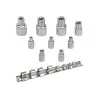 Набор насадок 1/2" Е10-Е24 8 предметов 04-11-003