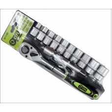 Набор головок с трещеткой 12 предметов 1/2" 04-11-005