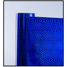 Пленка самоклеющаяся 45см*8м синяя голограф. B&B (LB-096D) Пленка самоклеющаяся 45см*8м синяя голограф. B&B (LB-096D)