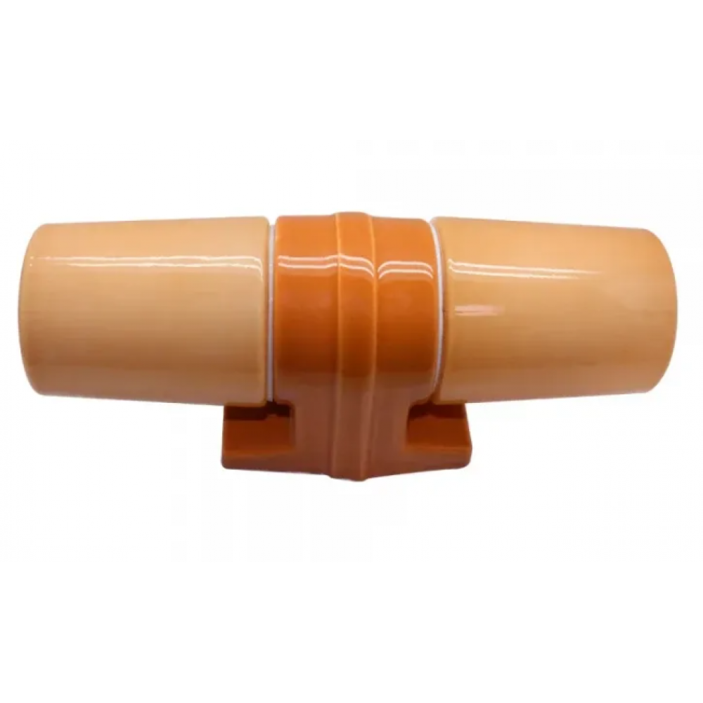 Светильник "ВЕЗУВИЙ" для сауны двойной, янтарь, арт.409