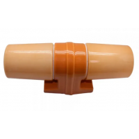 Светильник "ВЕЗУВИЙ" для сауны двойной, янтарь, арт.409