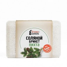Брикет из соли для бани и сауны Огненный камень Пихта 16шт/уп