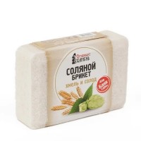 Брикет из соли для бани и сауны Огненный камень Хмель и Солод 16шт/уп