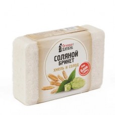 Брикет из соли для бани и сауны Огненный камень Хмель и Солод 16шт/уп