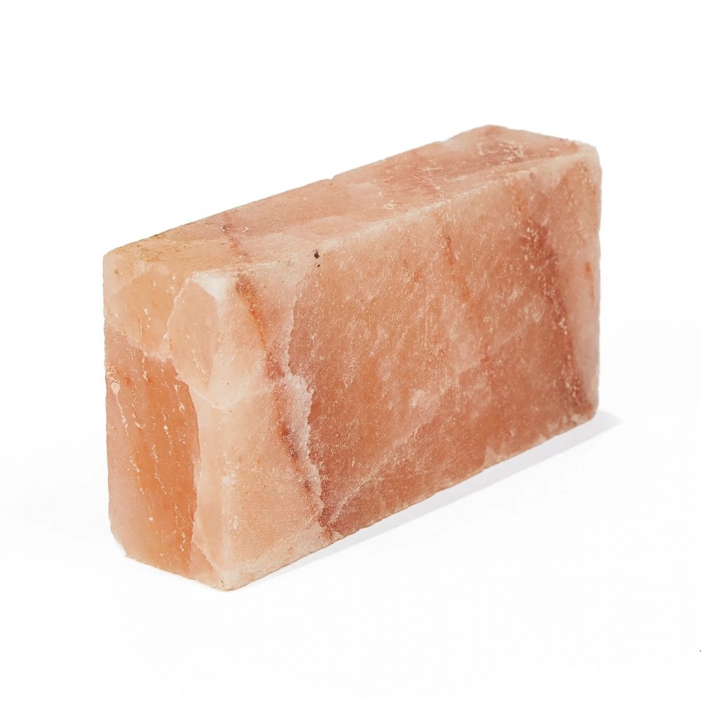 Кирпич из гималайской соли 200х100х50мм шлифованная сторона 