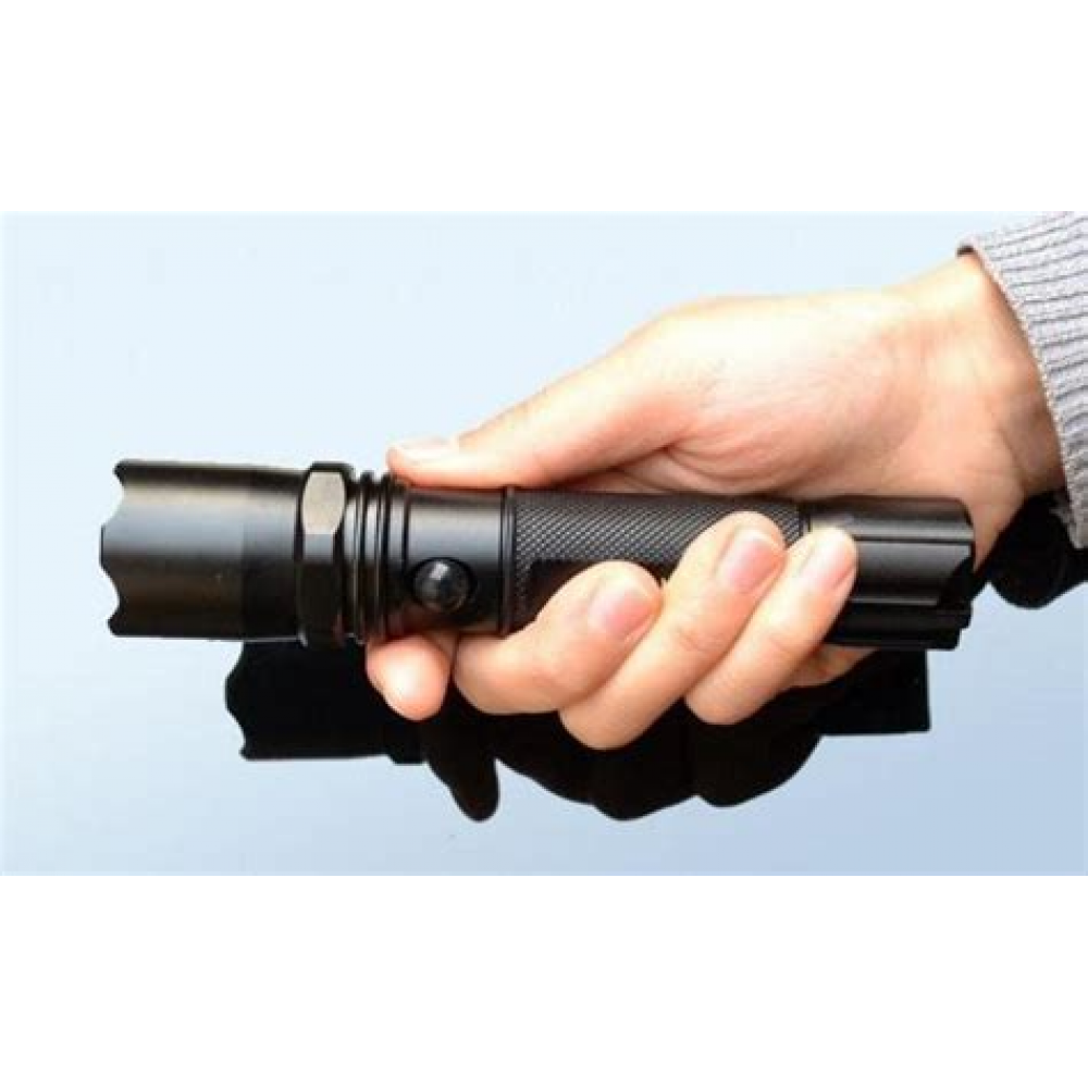 Фонарик+шокер+аккумулятор+зарядка от сети MX-8810 (металл)