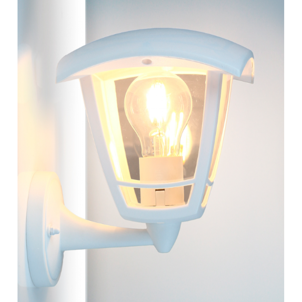 Светильник General GWL-E27-M-IP65 Белый Малый Вверх Пушкинский 662444 Светильник General GWL-E27-M-IP65 Белый Малый Вверх Пушкинский 662444