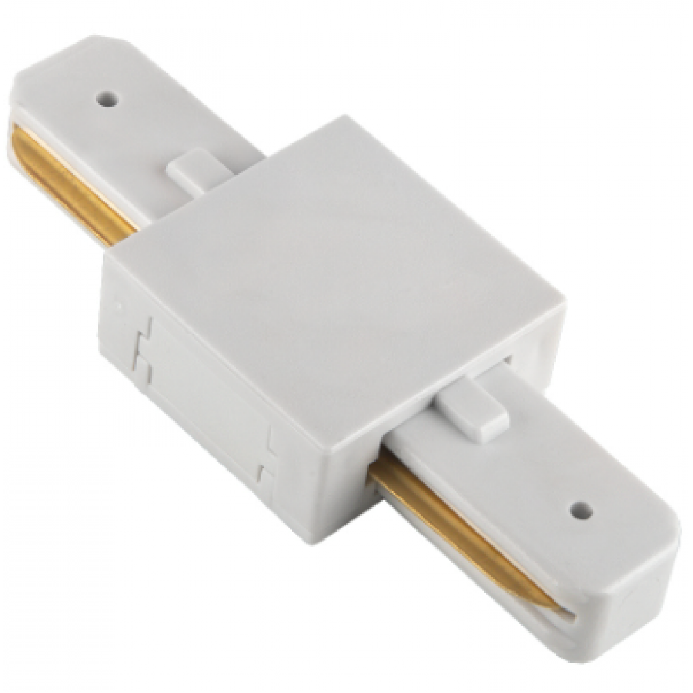 Соединитель для шинопровода прямой внутренний серии GENERAL TWO G-1-TT-CV-IP20-W белый 580911