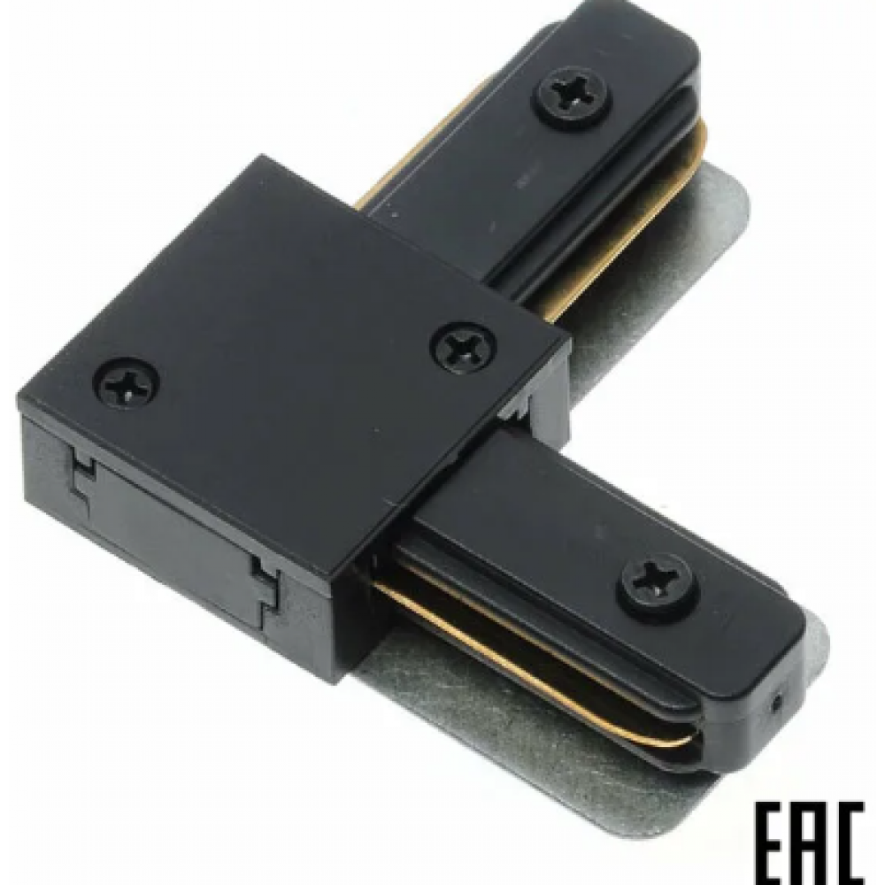 Коннектор для шинопровода серии GENERAL TWO L- образный G-1-TLT-CV-IP20-B черный 580913