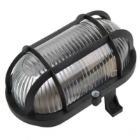 Светильник НБП 02-60-004.03 "ЕВРО" с решеткой черный 437833