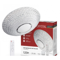 Светильник светодиодный COMFORT CRYSTAL 125Вт 230В 3000-6500K 10000Лм 500x115мм с пультом ДУ
