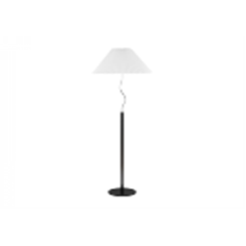 Светильник напольный 1307/1 Черный+Хром+Белый