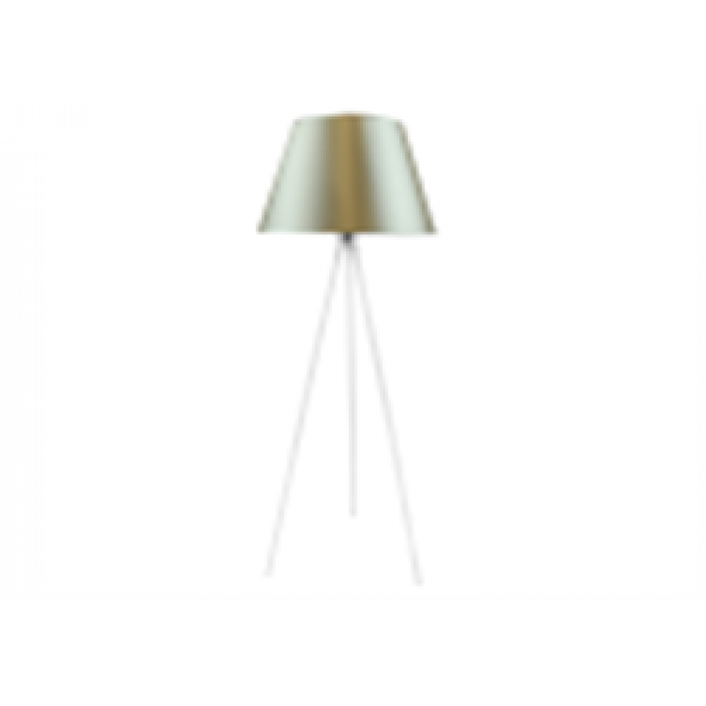 Светильник напольный 1308/1 Белый+Шампань