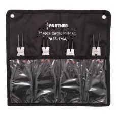 Щипцов набор для стопорных колец 230мм (4 шт/уп.)  FK-68-230A