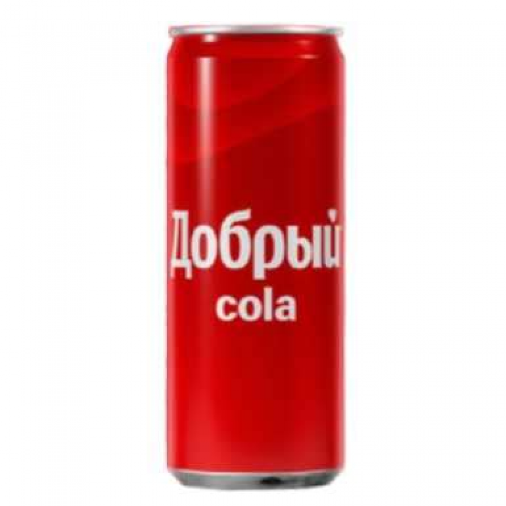 Напиток ДОБРЫЙ КОЛА ЖБ 0,33л