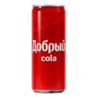 Напиток ДОБРЫЙ КОЛА ЖБ 0,33л