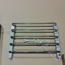 Полотенцесушитель элекрический 600х450 60W Л серый 
