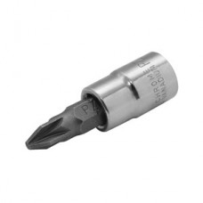 Головка торцевая с битой 1/4", PZ.2 F-322322 