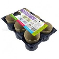 Набор для рассады с торф. горшками 80*80 6шт