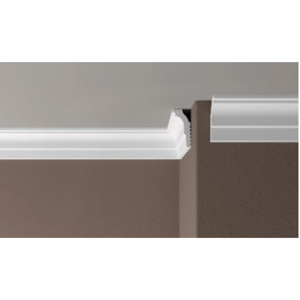 Плинтус потолочный  ПП 02 (36*18) полимер 