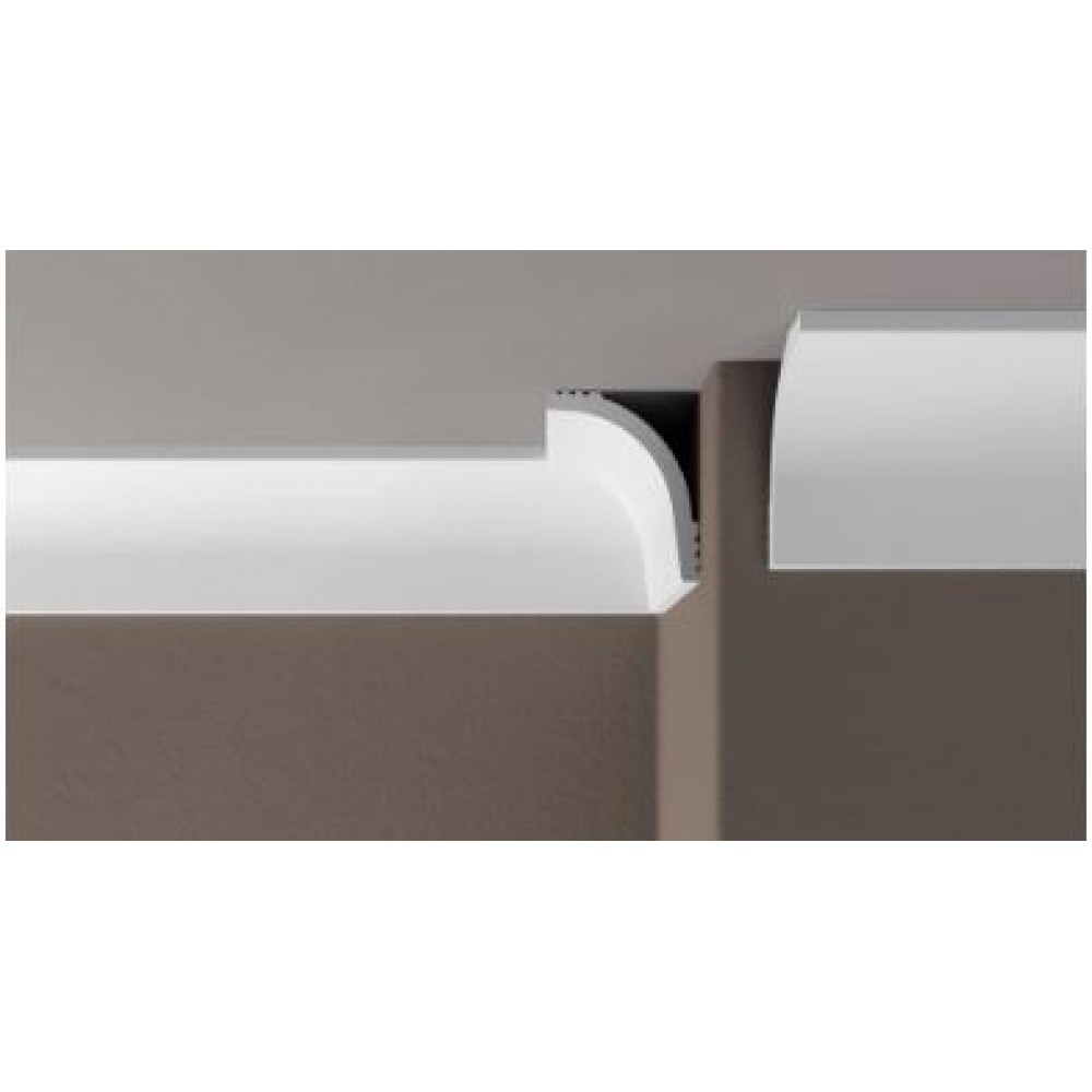 Плинтус потолочный ударопрочный XPS POLIMER ПП 18 (50*40) 42шт Плинтус потолочный ударопрочный XPS POLIMER ПП 18 (50*40) 42шт