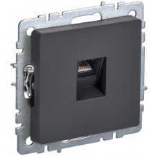 Розетка 1-я RJ45 РК10-БрГ граф ИЭК