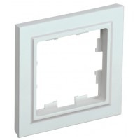 Рамка РУ-1-БрЖ одинарная жемчуг ИЭК