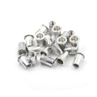 Заклепка резьбовая стальная М 5 с плоским фланцем (10шт./уп.)