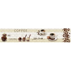 Панель интерьерная (фартук) 3000х600мм Кофе Брейк Ф-116