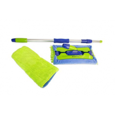 Швабра отжимная Селфи с двумя насадками из микрофибры, 965-287