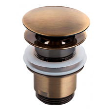 Донный клапан Бронза с перезивом Frap F60-4 Донный клапан Бронза с перезивом Frap F60-4