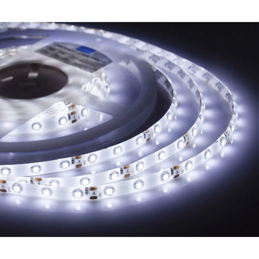 Светодиодная лента LED  9,6Вт/м IP65 белая-холодная 