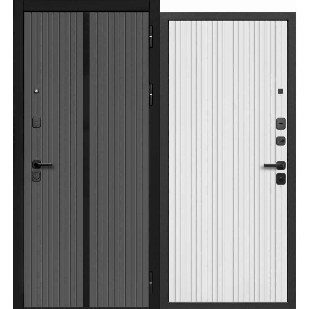 Дверь метал. МДФ/МДФ ЛАКОБЕЛЬ ЛИНИИ 2050*860 левая Дверь метал. МДФ/МДФ ЛАКОБЕЛЬ ЛИНИИ 2050*860 левая