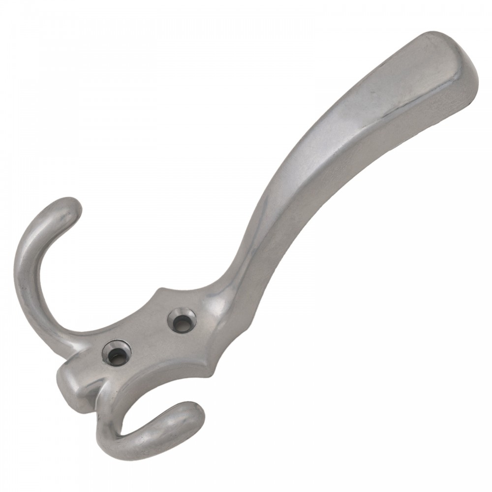 Крючок-вешалка тройной № 9 хром 7036 Крючок-вешалка тройной № 9 хром 7036