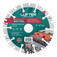 Круг отрезн. по бет.Алмаз 125 (сегмент) LUFTER 012-125