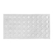 Амортизатор силикон-й самоклеющийся d 8мм (50 шт/лист)